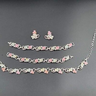 VINTAGE SARAH COVENTRY BEADED JEWELRY SET