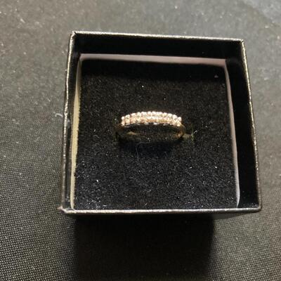 14k gold and Diamond Ring Size 5.5