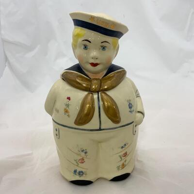 -1- SHAWNEE | 1942 USN Sailor Boy â€œGobâ€ | Cookie Jar