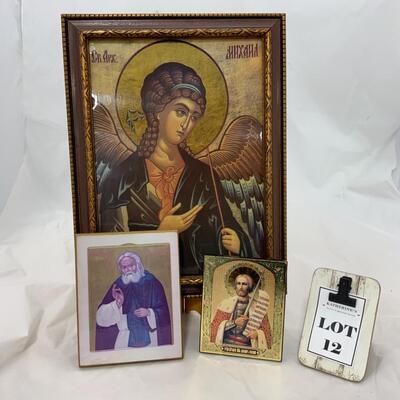 -12- Catholic Iconography | Saint Seraphim | Grand Duke Alexanderâ€™s Nevsky | Angel of the Lord