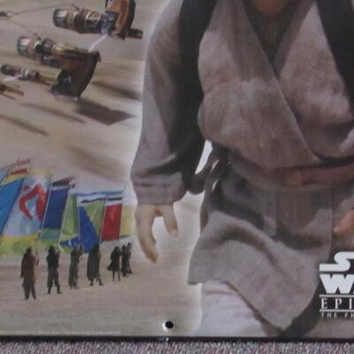 VERY RARE Large Star Wars Phantom Menace Store Hanging Wall Display From Kmart in Fond du Lac, WI, Double Sided: READ ENTIRE DESCRIPTION!