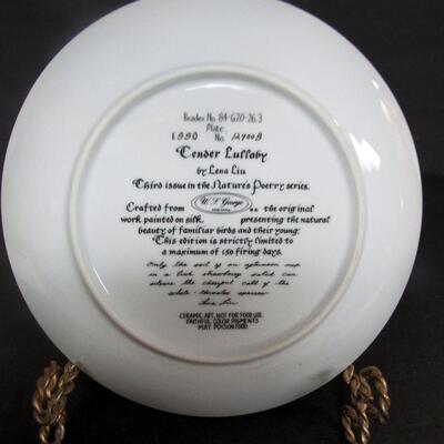 Tender Lullaby, 3rd Issue in Nature's Poetery Series, 1990, #12900B