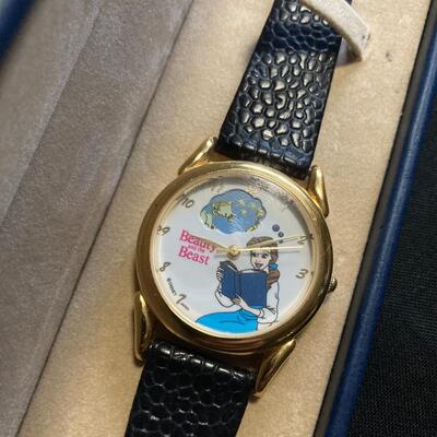 Beauty and the Beast Disney Watch with Case