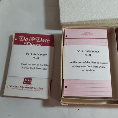Vintage Do and Date Diary