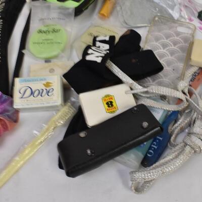 Personal Care Lot: Phone Cases, Soap, Gloves