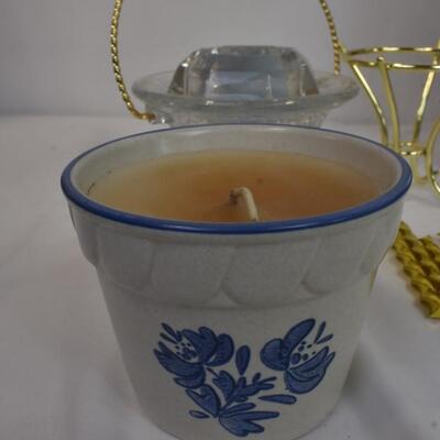 Home Decor: Mugs, Candles, Picture Frame, Disassembled Wind Chimes, etc