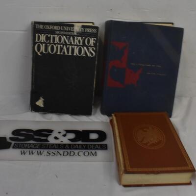 Vintage Books: Dictionary of Quotations, to Literature of the United States