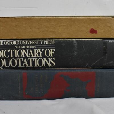 Vintage Books: Dictionary of Quotations, to Literature of the United States