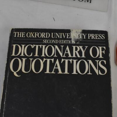 Vintage Books: Dictionary of Quotations, to Literature of the United States