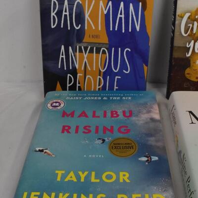 4 Books lot: Anxious People to Nine Perfect Strangers