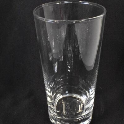 17 Clear Glasses, Steins, Large Vase, IKEA Brand, Good Condition
