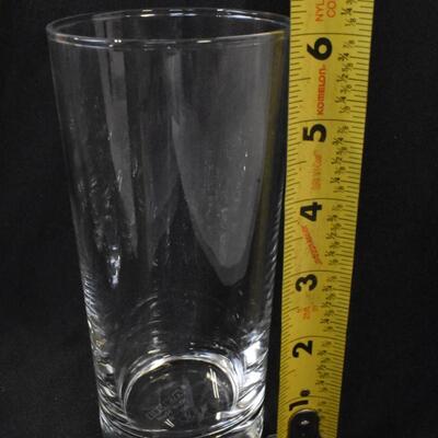 17 Clear Glasses, Steins, Large Vase, IKEA Brand, Good Condition
