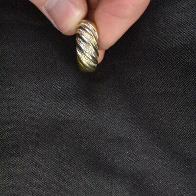 Gold Plated Ring, Size - 8