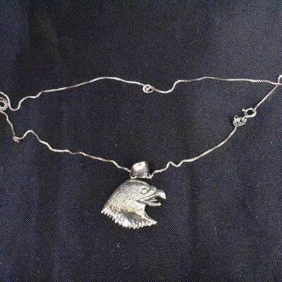 Sterling Silver Eagle Necklaces - 925