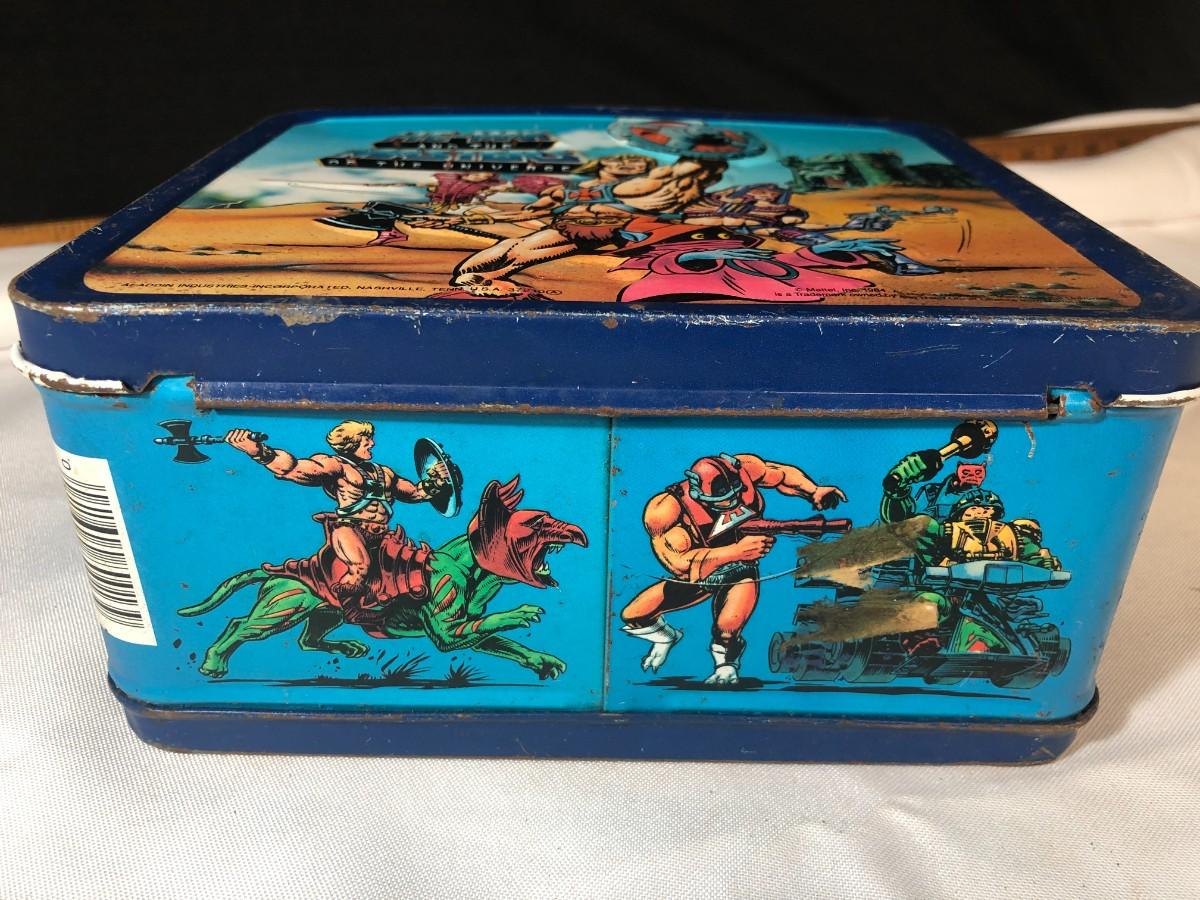 1984 HE-MAN metal Lunchbox with Thermos