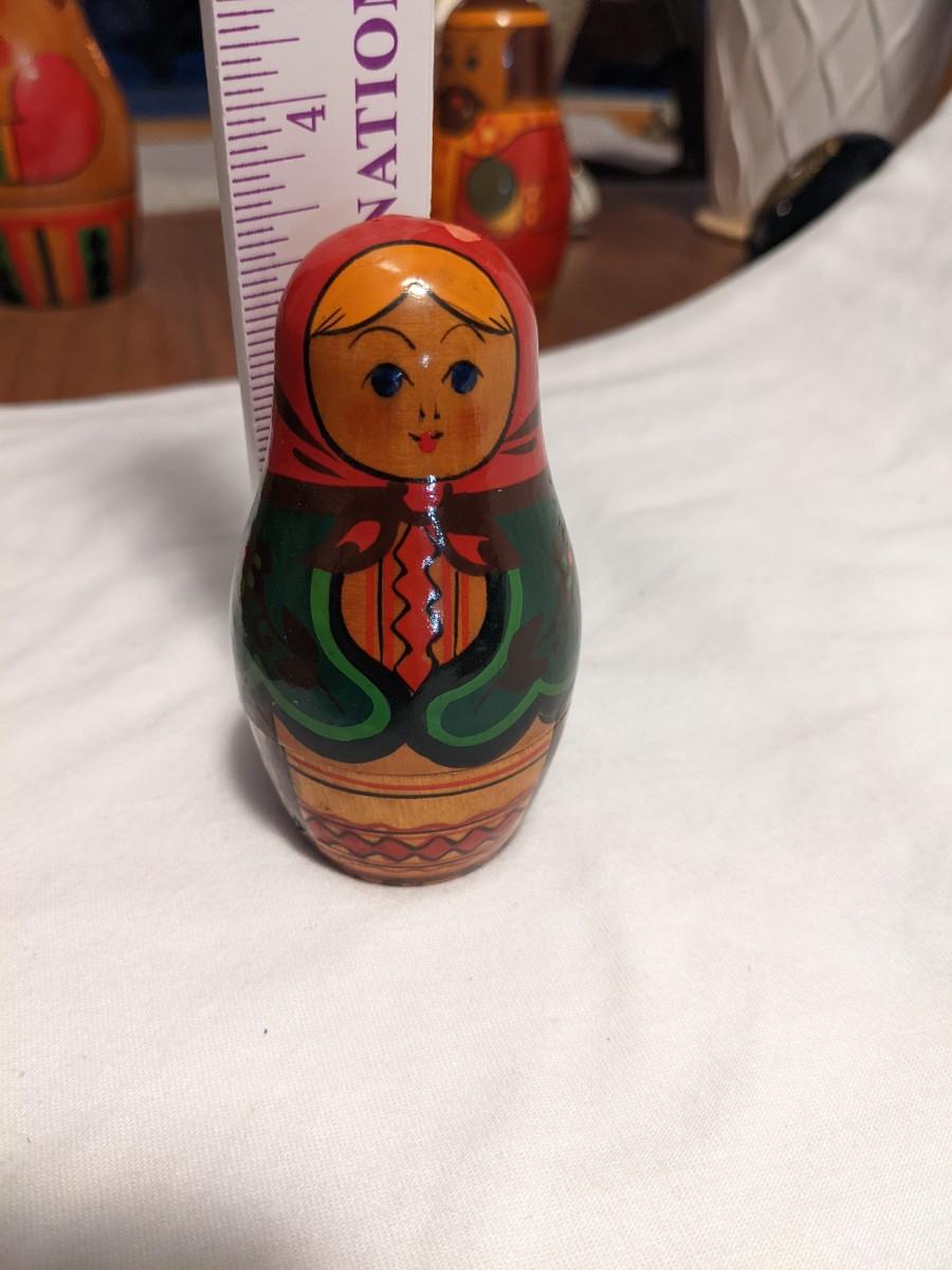 USSR Nesting Girl Dolls