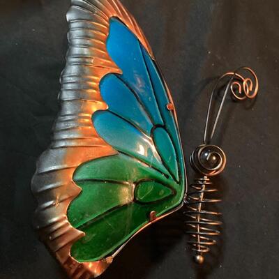 Stained Glass Large Butterfly
