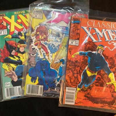 X-Men 3 pc Comic Lot
