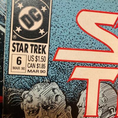 Star Trek 3 pc DC Comic Lot