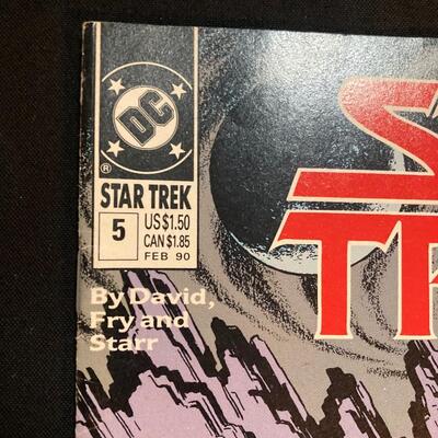 Star Trek 3 pc DC Comic Lot