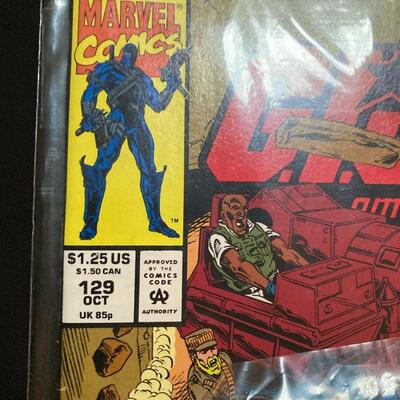 G.I. Joe 8pc Comic Lot with Marvel