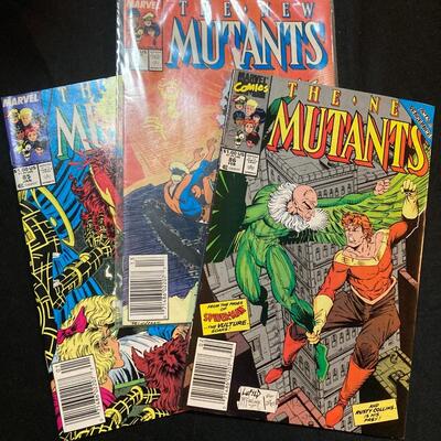 The Mutants 3 pc Marvel Comics Lot