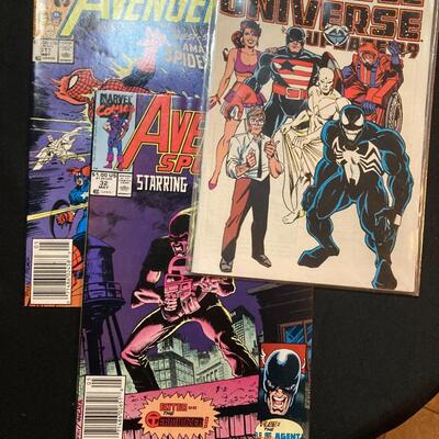 3 pc Comic Lot with Avengers