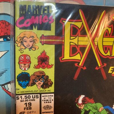 Excalibur Marvel 3 pc Comic Lot