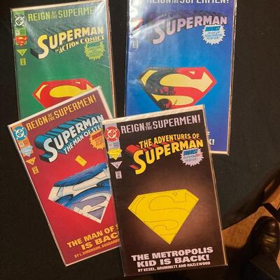 Superman 4 pc DC Comics Lot