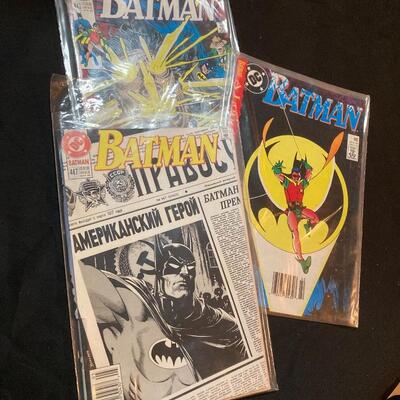 Batman 3 pc Comic Lot