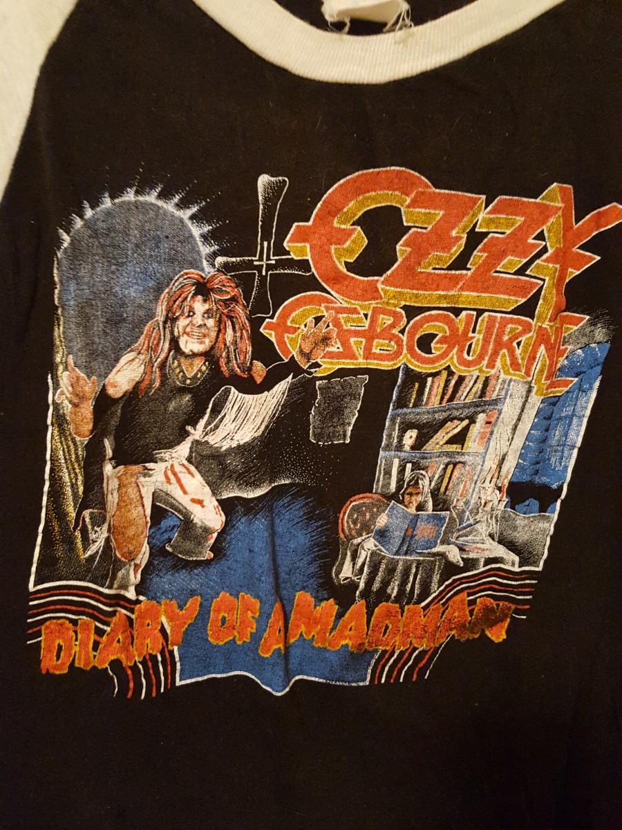 ozzy osbourne diary of a madman shirt