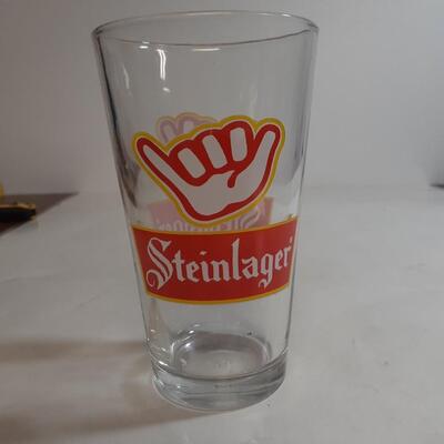1 Vintage Steinlager Beer glass