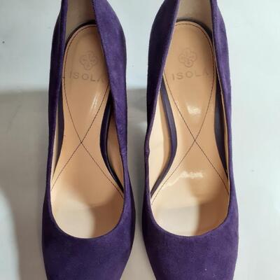 Ladies size 7.5 3in heel leather heels