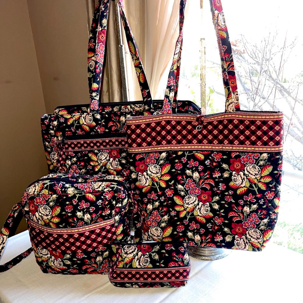 Vera Bradley Outlet | Small Vera Tote Bag - Cotton – Vera Bradley Outlet  Store