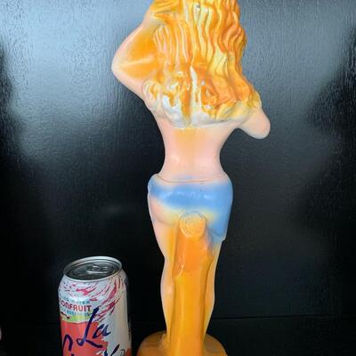 Stripper (Bathing Beauty) Carnival Chalkware
