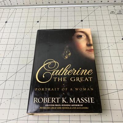 #7 Catherine The Great Portrait of A Woman by Robert K. Massie FIRST EDITION -Hardback Book