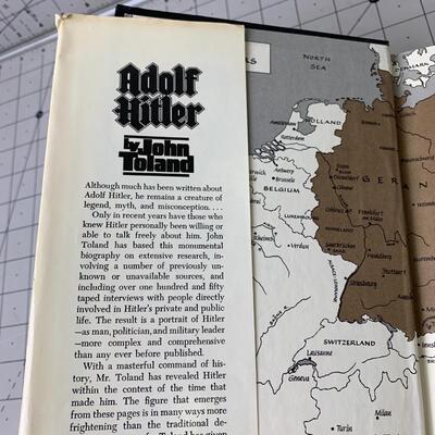 #3 Adolf Hitler by John Toland Vol. 1 -Hardback Book 1976