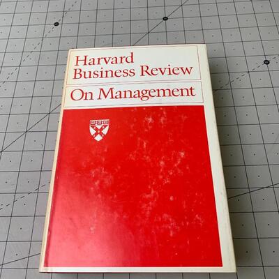 #26 Harvard Business Review On Management -Hardback Book