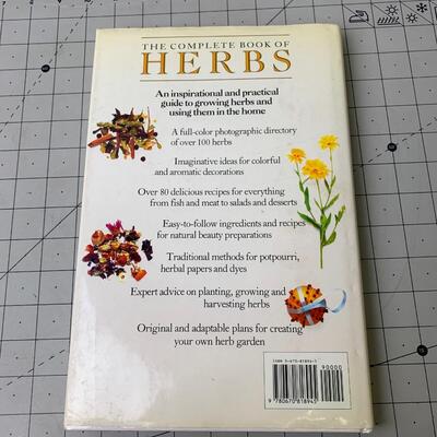 #28 The Complete Book of Herbs by Lesley Bremness -Hardback Book