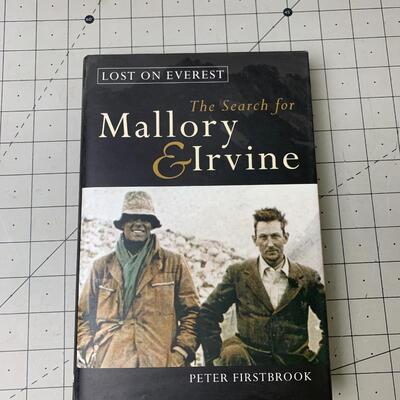 #40 The Search For Mallory & Irvine by Peter Firstbrook- Hardback Book