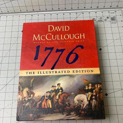 #41 1776 Illustrated Edition by David McCullough -Hardback Book