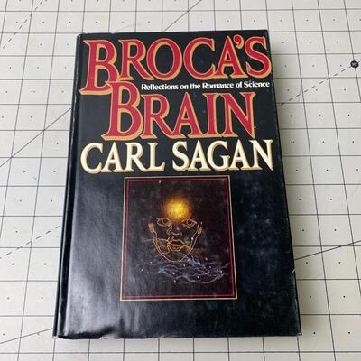 #44 Broca's Brain by Carl Sagan- Hardback Book