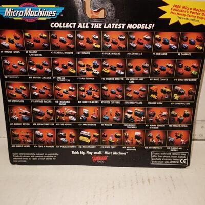 Micro Machines #5 VOLKSWAGENS 1996 Vintage Galoob VW Beetle Cabriolet Microbus