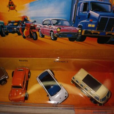 Micro Machines #5 VOLKSWAGENS 1996 Vintage Galoob VW Beetle Cabriolet Microbus
