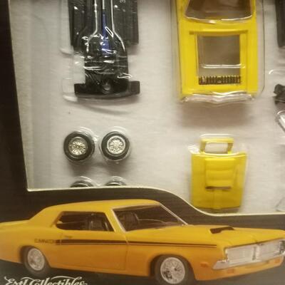 American Muscle '69 Cougar Eliminator Die Cast 1:64 scale Yellow