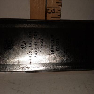 Fossil Watch tin Container
