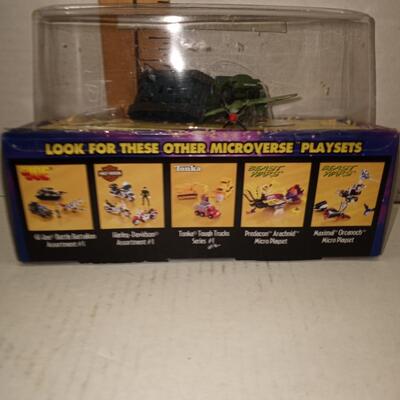 96 Microverse GI Joe Battle Battalion Assortment #1 P-40 Warhawk, Tank loose in package