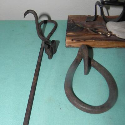 LOT  55  VINTAGE  IMPLEMENTS