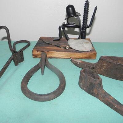 LOT  55  VINTAGE  IMPLEMENTS