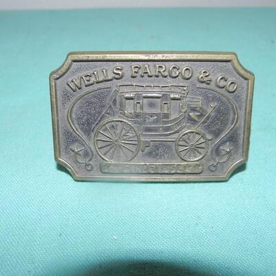LOT 52   STAGECOACH BANK AND BUCKLE